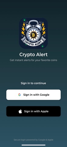 Smart Crypto Alert Screenshot 1 of 6