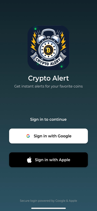 Smart Crypto Alert Screenshot 1 of 6
