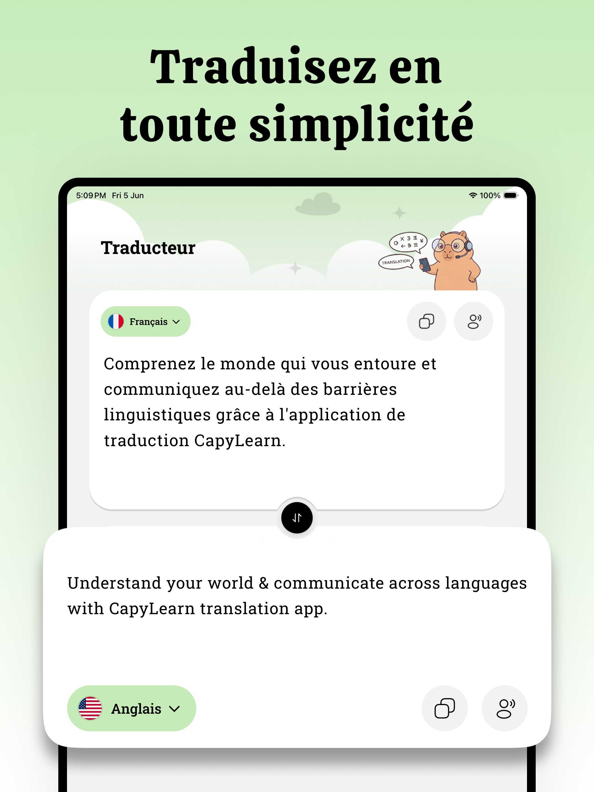 Apprendre l’anglais: CapyLearn screenshot 10