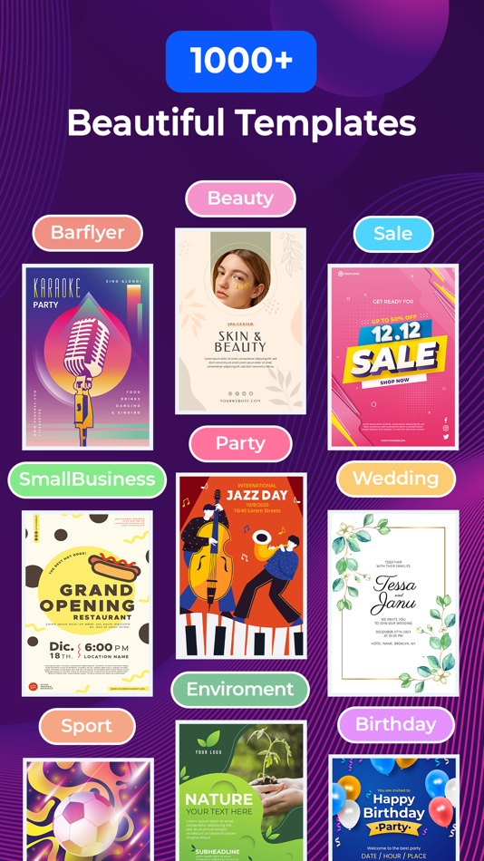 #4. Poster Maker - Banner Maker (iOS) 由: Tan Ho Nhat