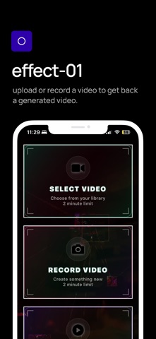 Effect 01 iPhone screenshot