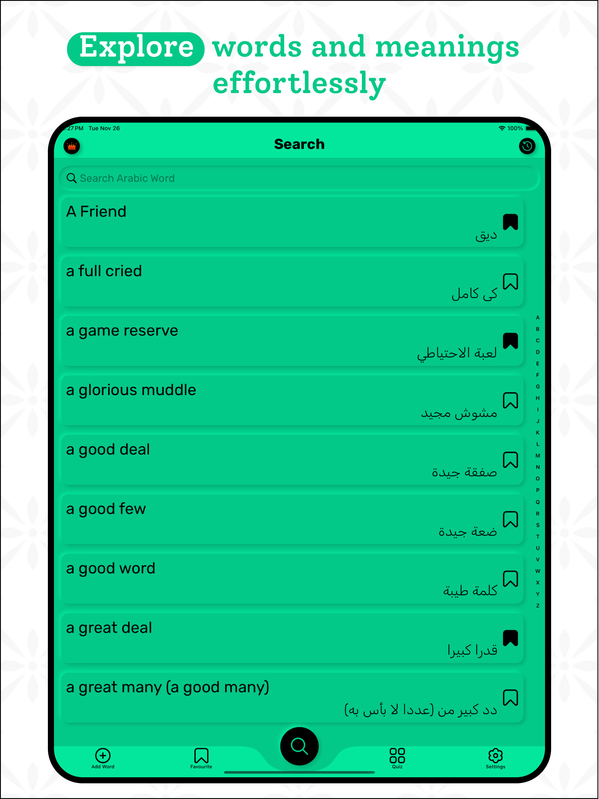 Arabic | Arabic Dictionary screenshot 10