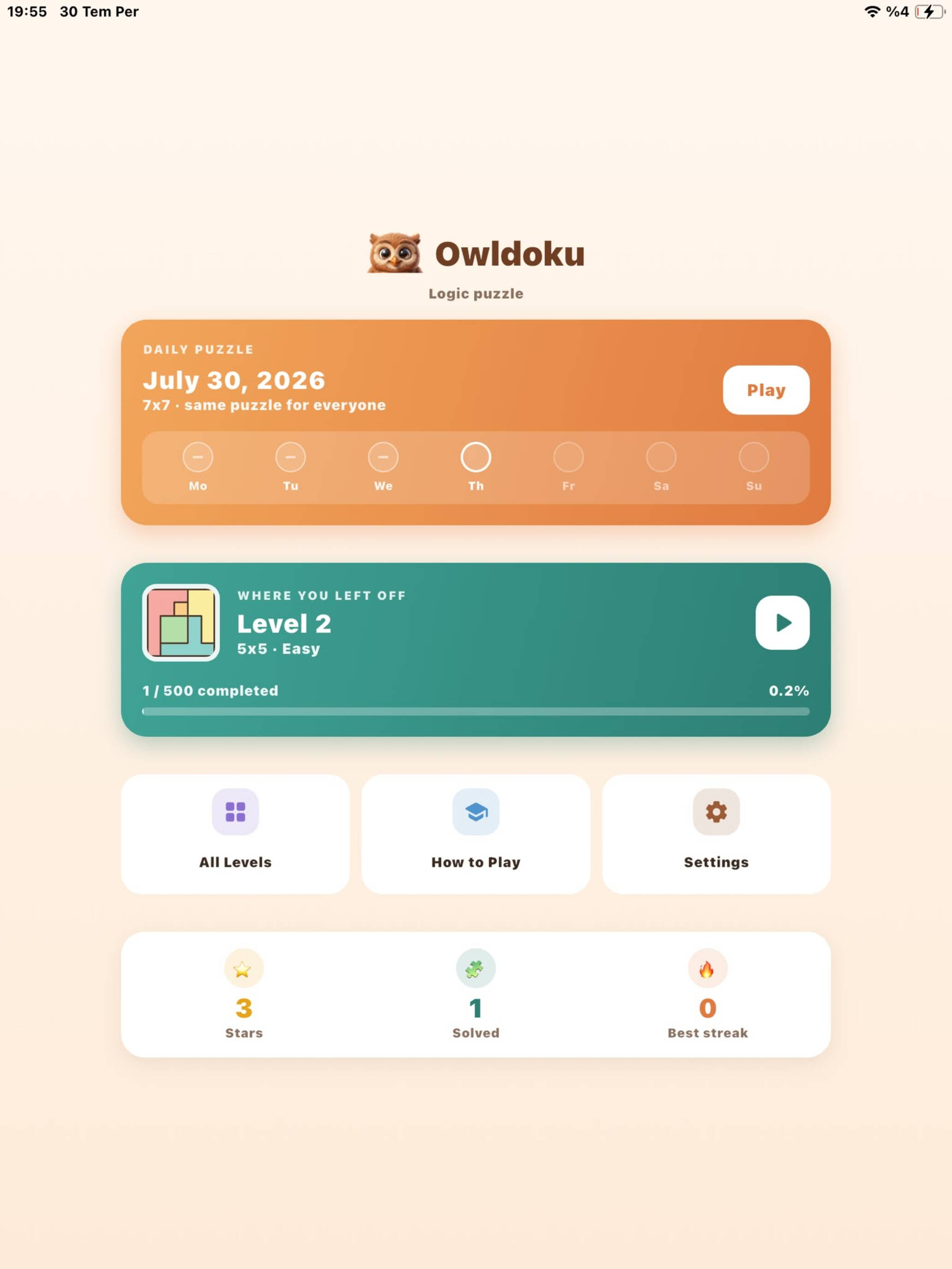 Owldoku: Logic Puzzle screenshot 10