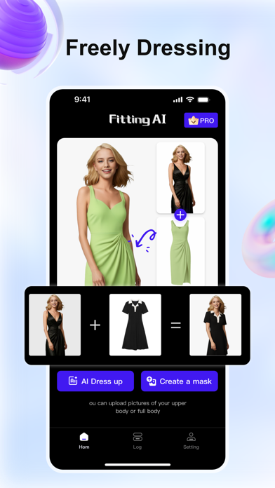 Fitting AI:Try on any outfit Screenshot