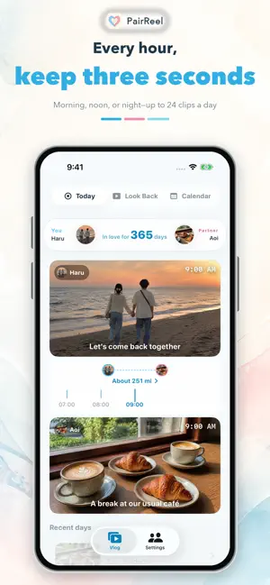 PairReel: 3-Sec Couple Vlog screenshot 1