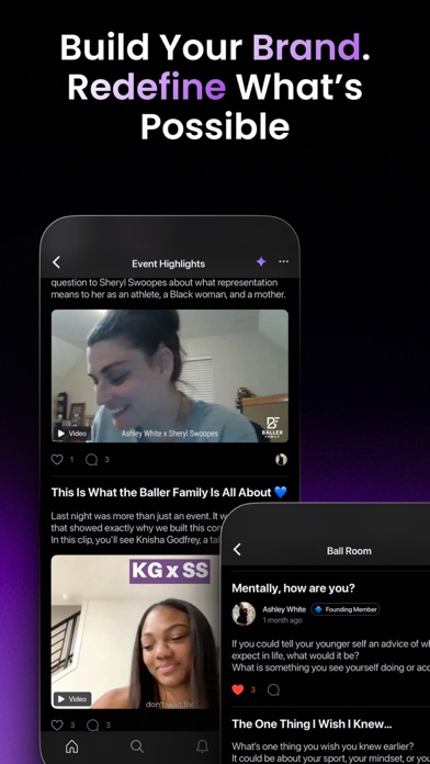 Baller Family iPhone screenshot 5 - Social Networking app