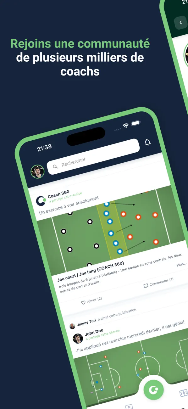 Screenshot #3 pour Coach360-Football