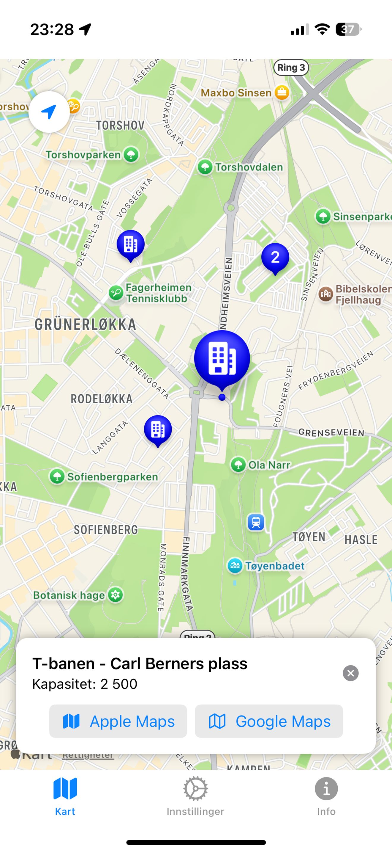 Find Shelters