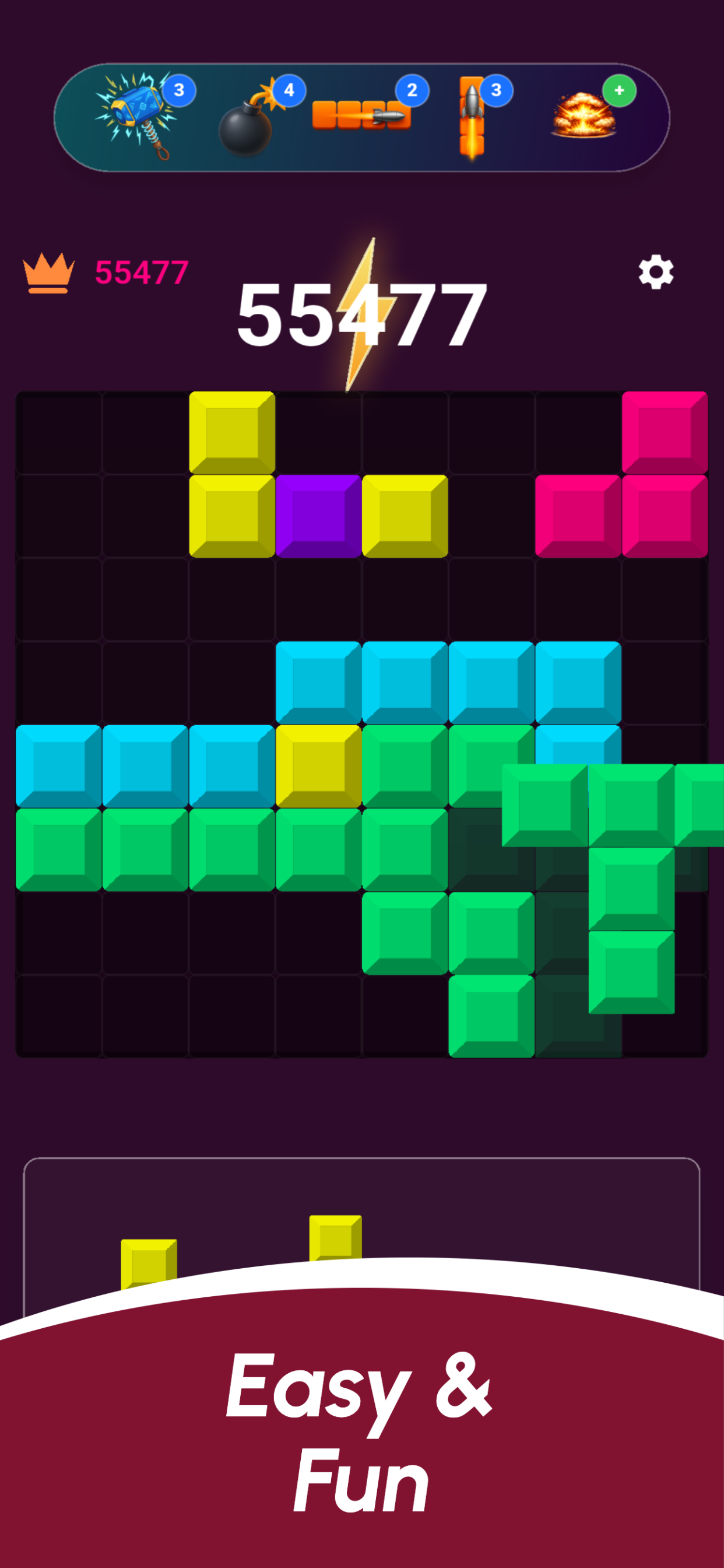 Block Crush: Fun Puzzle Game screenshot 3