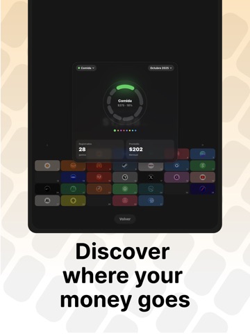 Casha - Expense Tracker iPad screenshot