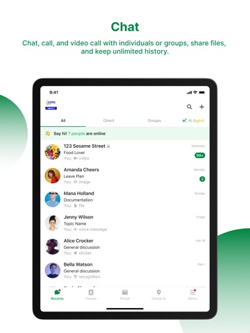 CPPC Connect iPad screenshot