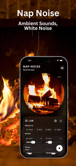 White Noise Sounds - Nap Noise screenshot 1