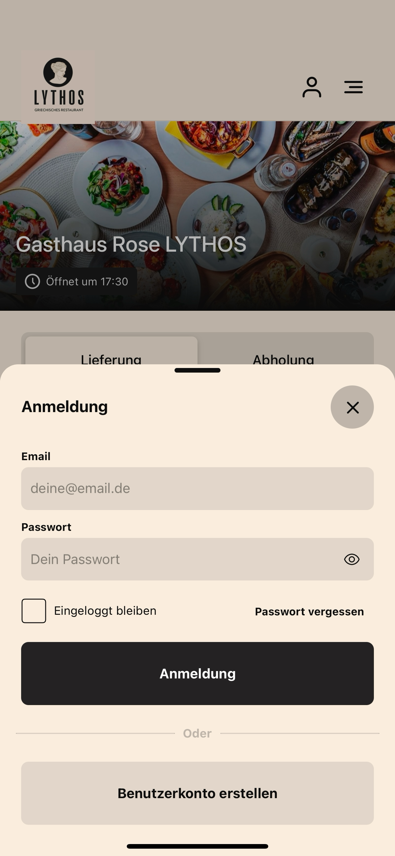 Gasthaus Rose LYTHOS screenshot 2