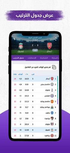 Mobaryat Live : Soccer Results screenshot 8