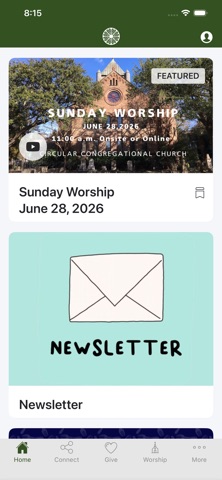 Circular Church iPhone screenshot