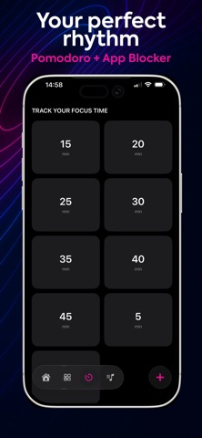 SomaFlow Neural Pomodoro Timer Screenshot 2 of 3