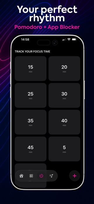 SomaFlow Neural Pomodoro Timer Screenshot 2 of 3