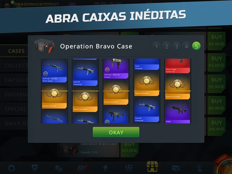 Case Chase: Skins Simulador screenshot 8