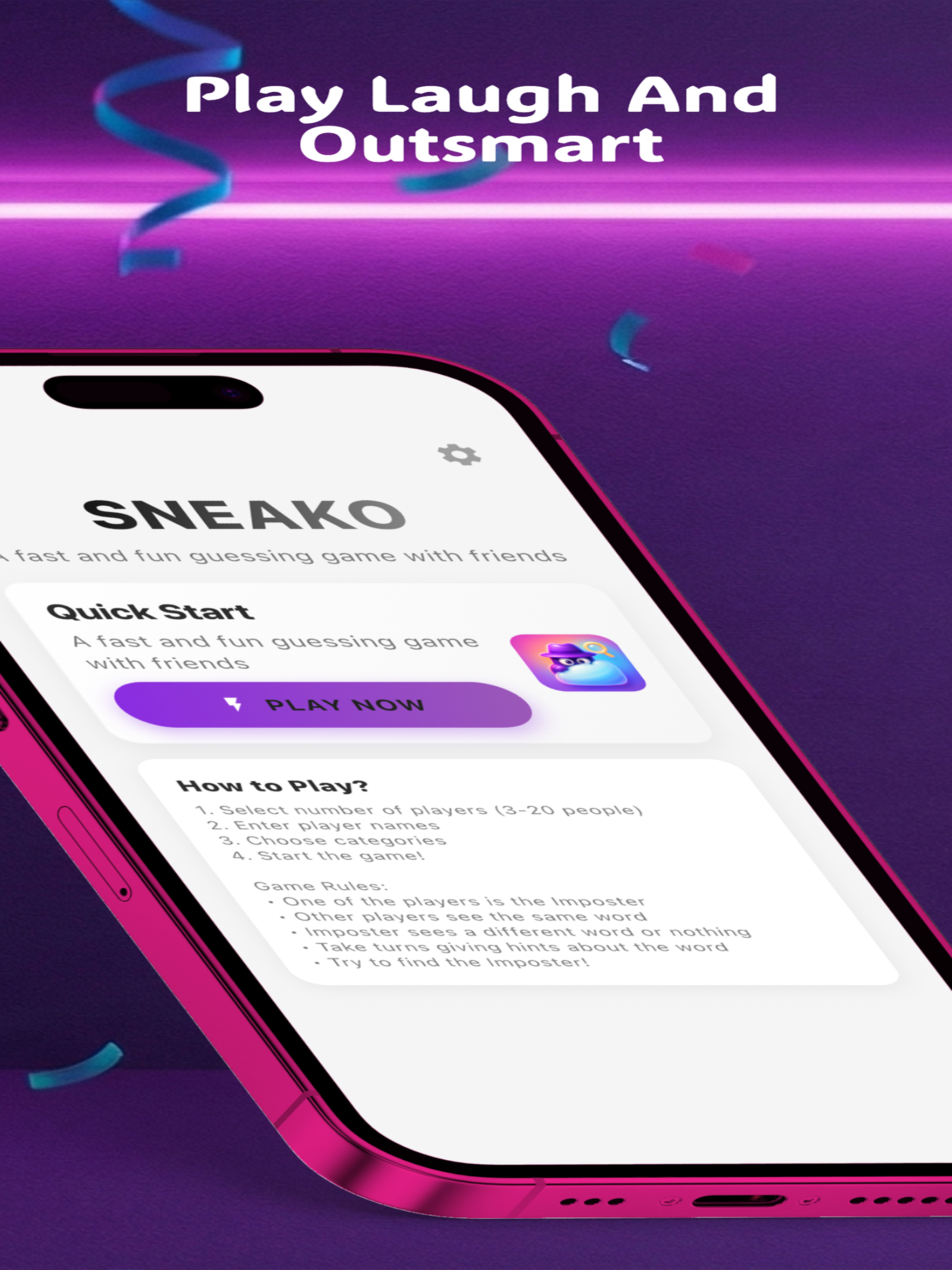 SneaKo: Party Game screenshot 7