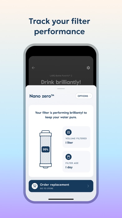 LARQ iPhone screenshot 6 - Lifestyle app