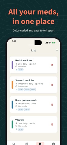 Pill Time! Medication Reminder Screenshot 4 of 6