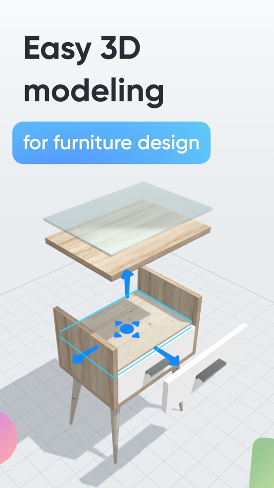 #1. Moblo - 3D furniture modeling (iOS) By: Felix Raymond
