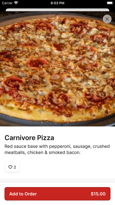 Task Force Pizza iPhone screenshot 4 - Food & Drink app