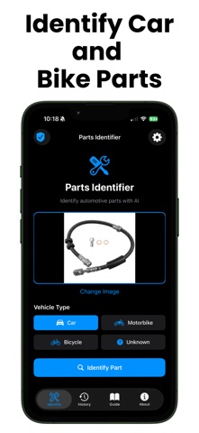Gear Snap Car Parts AI Scanner iPhone screenshot