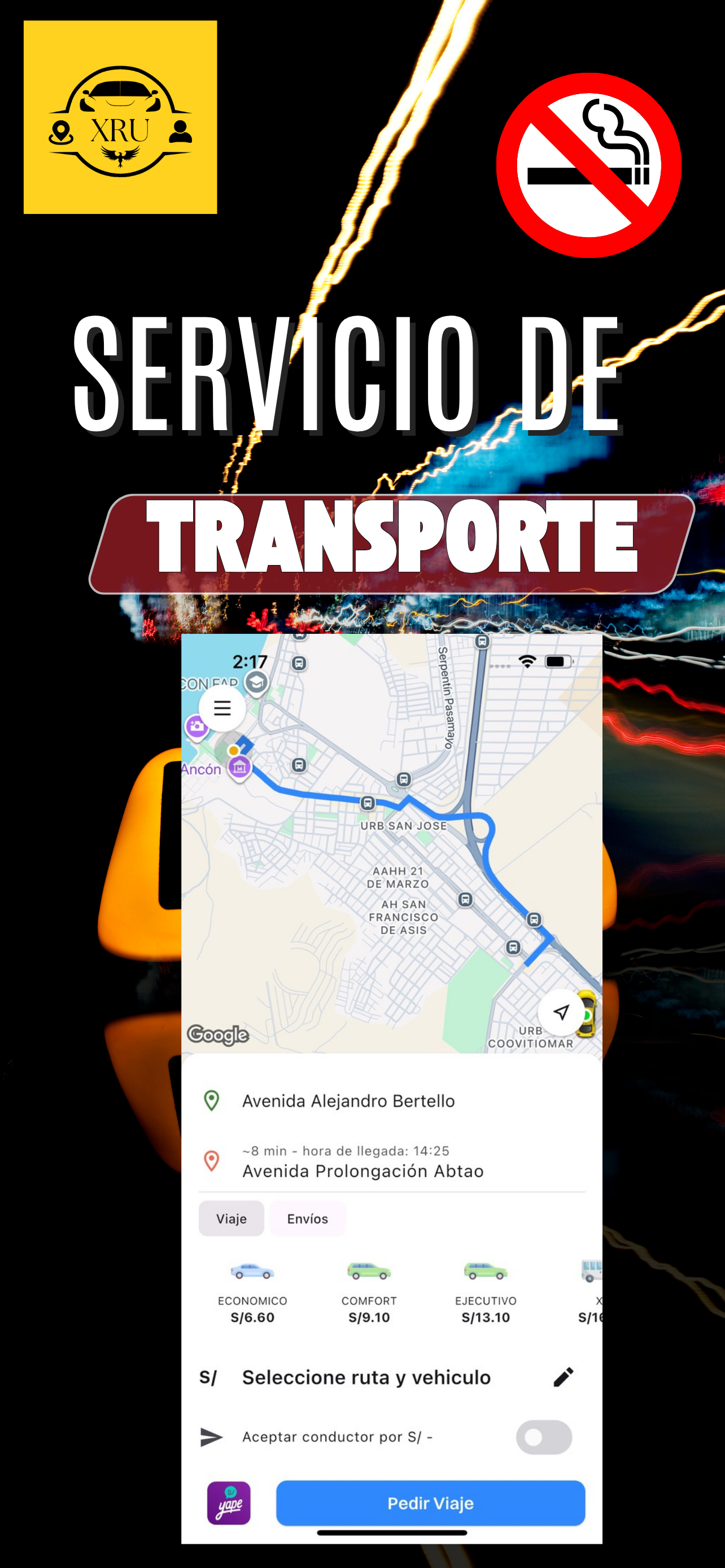 Xru: viajes y envios