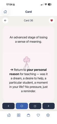 Staying Grounded as a Teacher iPhone screenshot
