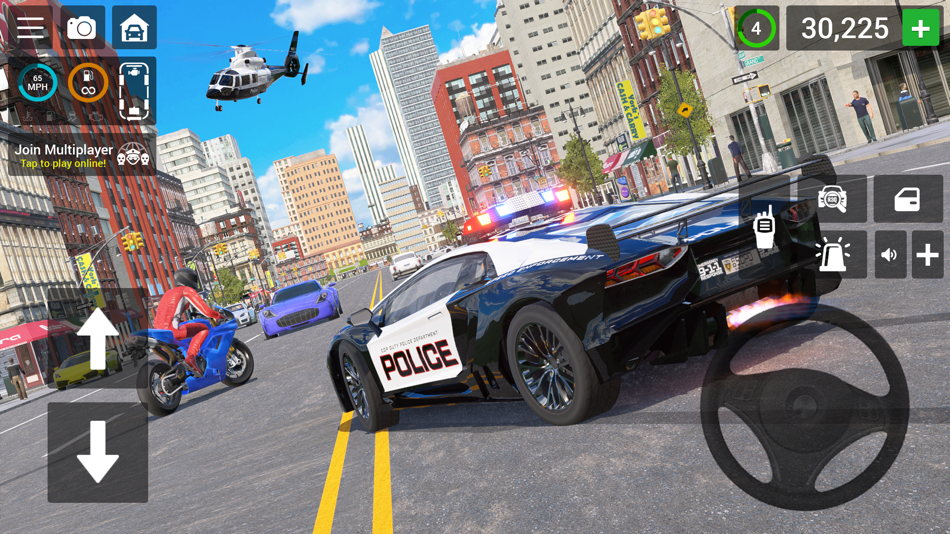 #2. Police Simulator Cop Car Duty (iOS) Bởi: freeonlinegames.com