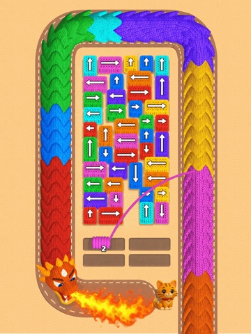 Wool Crush™-Escape Traffic Jam iPad screenshot