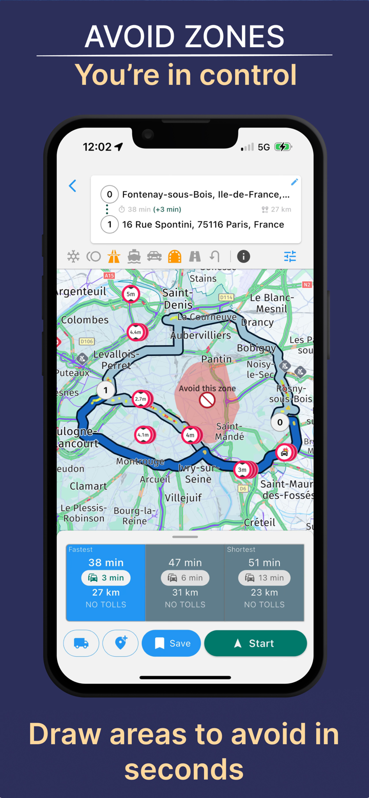 NaviTruck GPS Truck & Caravan screenshot 5
