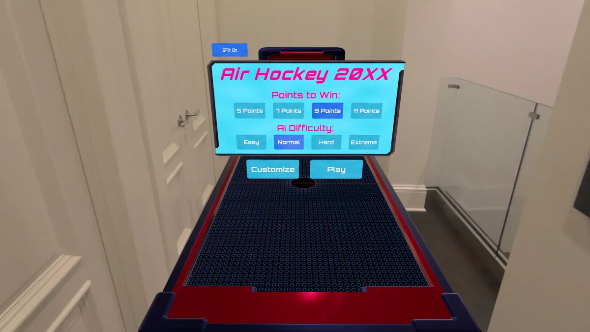 Air Hockey 20XX screenshot 1