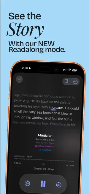 Audiory: Audiobook Player screenshot 1