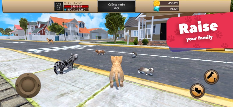 Cat Simulator 3D - Animal Life screenshot 2