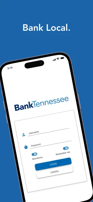BankTennessee Digital Banking screenshot 1