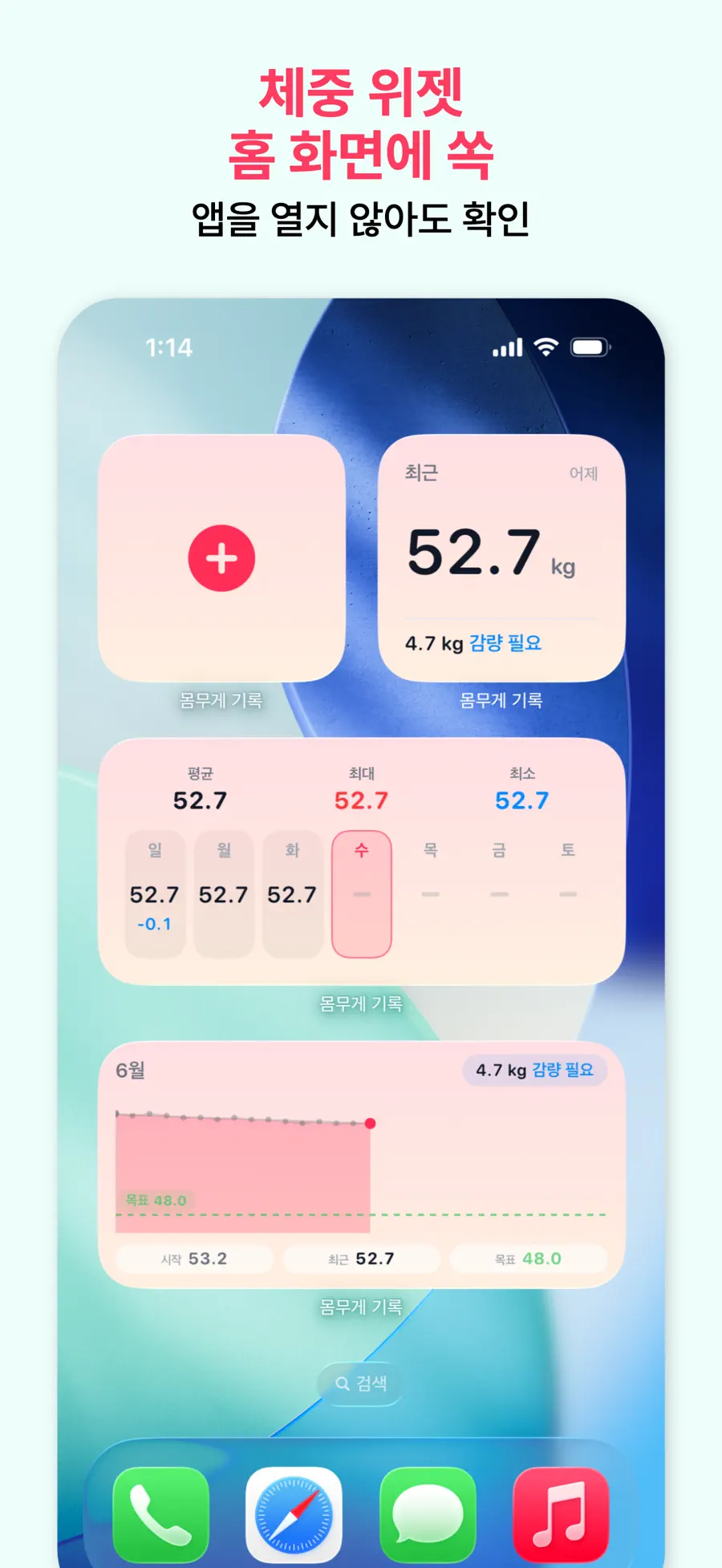 몸무게 기록 - 체중 기록 screenshot 7