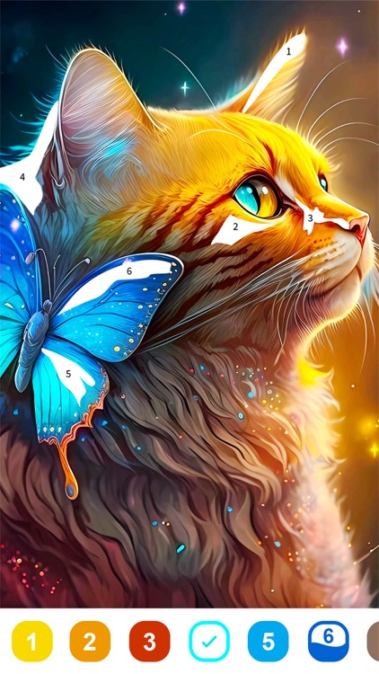 Fantasy Color-Color by Number