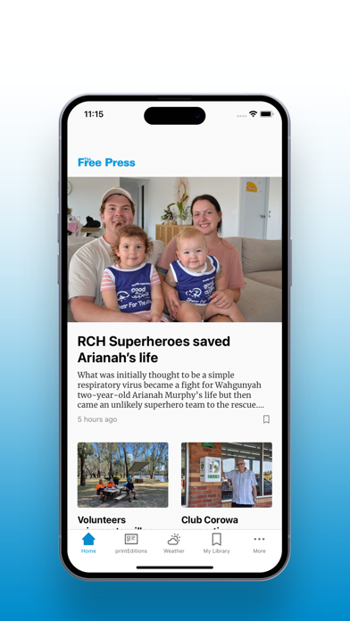 Corowa Free Press Screenshot