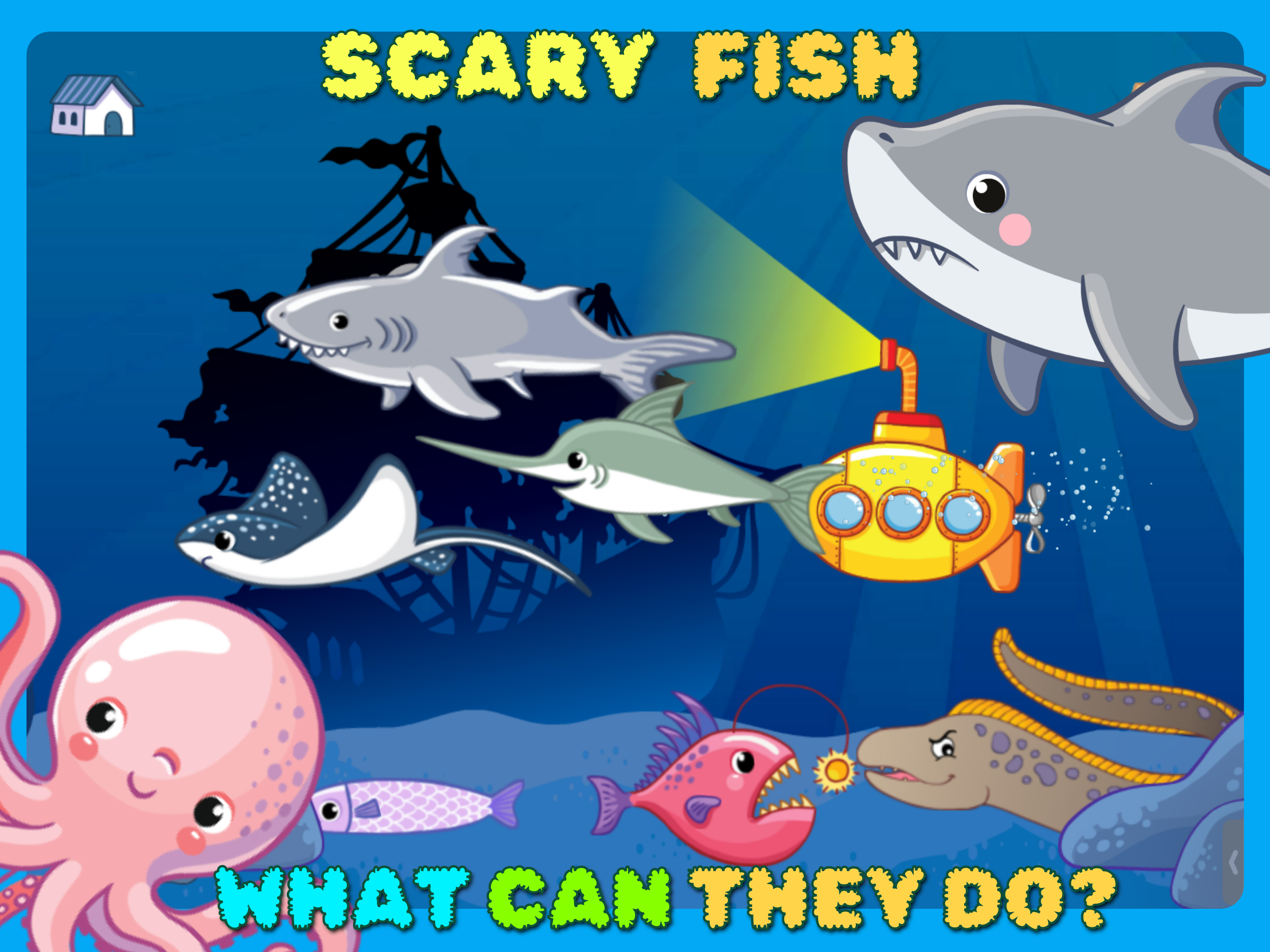 Fish games for kids Sea Animal