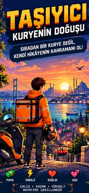 Moto Kurye: Hayat Simülatörü screenshot 1