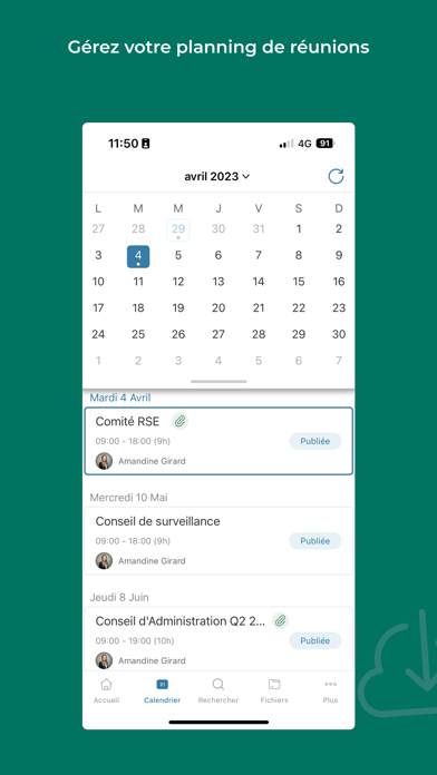 CA Board Screenshot