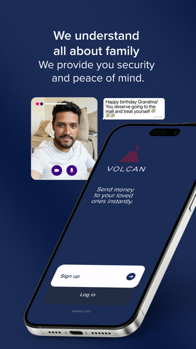 Volcan SEND iPhone screenshot
