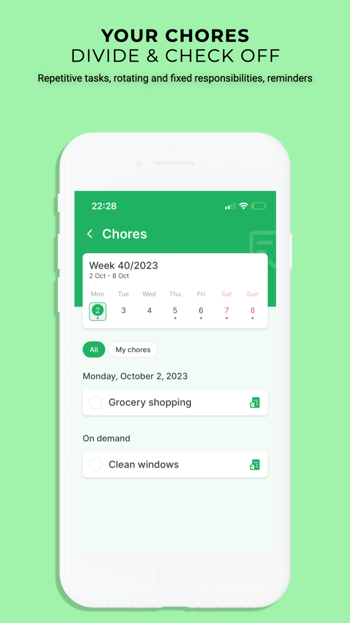 FlatUp - Manage shared living