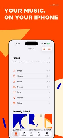 LocalSound Music Player Screenshot 1 of 8