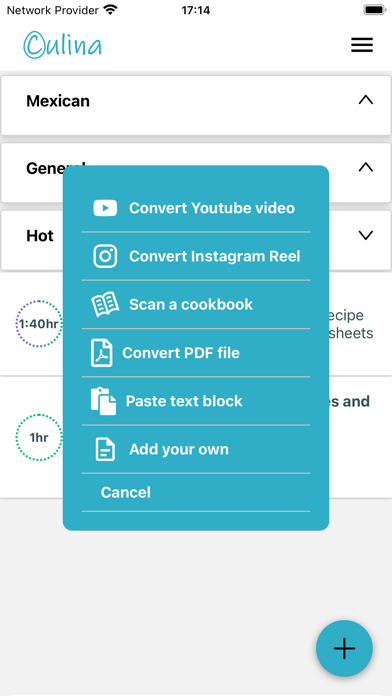 Screenshot #3 pour Culina: Ultimate Recipe Book