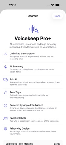 Voicekeep Screenshot 4 of 5
