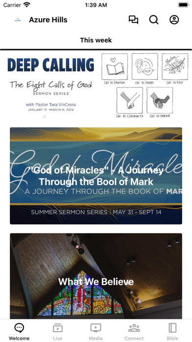 Screenshot #1 pour Azure Hills Church