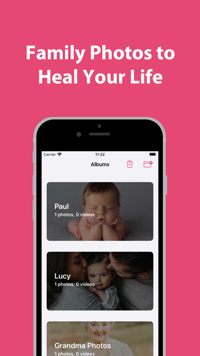 Baby Photo: Family Albums Only Screenshot